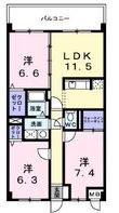 高松市木太町の間取図