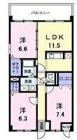 高松市木太町の間取図