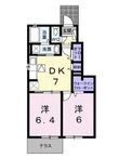 ルラーシュ Ⅱ 大東の間取図