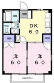 高松市国分寺町新居の間取図