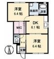 シャーメゾン エメB棟の間取図