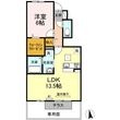 高松市檀紙町の間取図