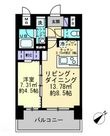 高松市栗林町1丁目の間取図
