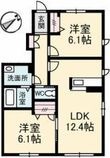 丸亀市郡家町の間取図