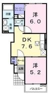 高松市牟礼町原の間取図