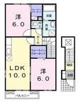 高松市牟礼町原の間取図
