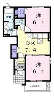 高松市前田東町の間取図