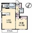 丸亀市原田町の間取図
