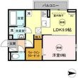 高松市栗林町1丁目の間取図
