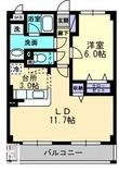 ヴィラブライトンの間取図