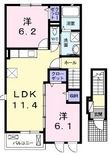 高松市国分寺町新居の間取図