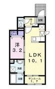 坂出市西大浜北4丁目の間取図