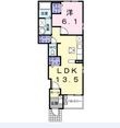 木田郡三木町大字鹿伏の間取図