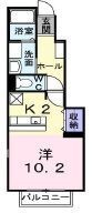 高松市多肥下町の間取図
