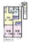 善通寺市上吉田町6丁目の間取図
