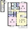 高松市牟礼町大町の間取図