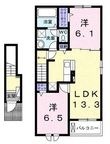 高松市上天神町の間取図