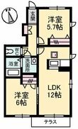 高松市春日町の間取図