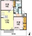善通寺市大麻町の間取図