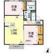 善通寺市大麻町の間取図