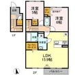 高松市林町の間取図