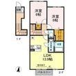 高松市林町の間取図