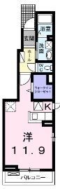高松市東山崎町の間取図