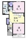 アールコフレ善通寺の間取図