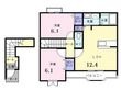 綾歌郡宇多津町長縄手の間取図