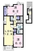 高松市上林町の間取図