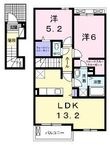 高松市元山町の間取図