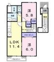 高松市川部町の間取図