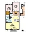 高松市林町の間取図