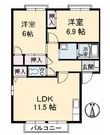 高松市伏石町の間取図