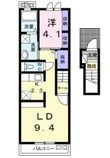 丸亀市土器町東8丁目の間取図