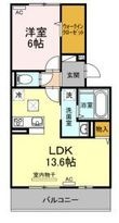 高松市香西西町の間取図