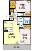 高松市香西西町の間取図
