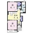 高松市牟礼町牟礼の間取図