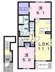 木田郡三木町大字平木の間取図
