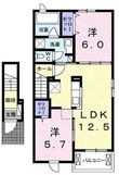 高松市林町の間取図