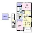 坂出市江尻町の間取図