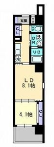リンヒナーノhプラスの間取図