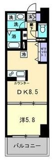 ファインスクエア錦町の間取図