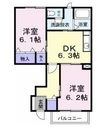 坂出市加茂町甲の間取図