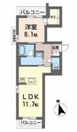 高松市多肥下町の間取図