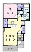 高松市飯田町の間取図