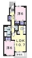 善通寺市中村町の間取図