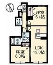 高松市林町の間取図