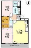 高松市林町の間取図