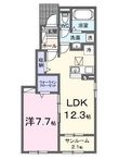 高松市仏生山町甲の間取図